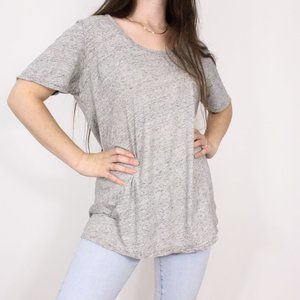 GAP Vintage Wash Grey Heather T Shirt